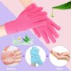 3 Pairs Moisturizing Gloves Aloe Spa Hand Moisture Glove Infused Hydrating Cracked Hand Moisturizer Gloves for Dry Hands Overnight Chapped Skin - Image 4