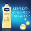 Vaseline hand and body lotion Intensive Care Moisturizer for Dry Skin Essential Healing Clinically Proven to Moisturize Deeply With One Application, 20.3 Ounce (Pack of 3) - Image 8