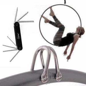 Prodigy Multi-Point Aerial Lyra/Hoop with Shackles - Designed by Professionals - WLL 352 lbs (160kg)