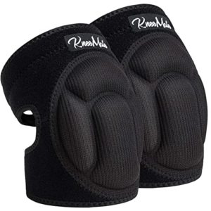 KneeMate Knee Pads for Garden, Suitable for Gardening, House Cleaning, Construction, Flooring Kneepads with Thick EVA Foam Padding, Comfortable Kneeling Cushion for Floors Cleaning Scrubbing, Black