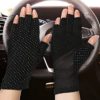 2 Pairs Sunblock Gloves Non Slip UV Protection Driving Gloves Summer Outdoor Gloves for Women and Girls - Image 7