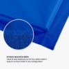 We Sell Mats 4 ft x 8 ft Gymnastics Mat, Folding Tumbling Mat, Portable with Hook & Loop Fasteners - Image 6
