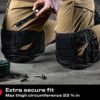 NoCry Professional Knee Pads for Work with Improved Adjustable Thigh and Shin Double Straps; Heavy Duty Shell, Soft Foam Padding and Gel Cushion; Fits Men and Women - Image 4
