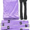 HUAXIAO Waist Back Leg Stretch Strap at Door Hanging, Leg Stretch Strap Assist Trainer for Stretching Back Bend Split Inversion Strap Gravity Yoga for Fitness Door Flexibility Trainer Beginner Gym - Image 3