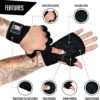 RIMSports Ventilated Weight Lifting Gloves with Wrist Support , Full Palm Protection Workout Gloves with Extra Grip, Great for Pull Ups, Cross Training, Fitness, WODs & Weightlifting for Men & Women - Image 2