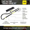 TRX Training RIP Trainer Basic Kit, Core Strength-Training Equipment, 20 lbs of Resistance - Image 2