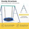 VIVOHOME Metal Frame Full Steel Swing Stand, Hold up to 440 lbs, Saucer Swing NOT Included - Image 2