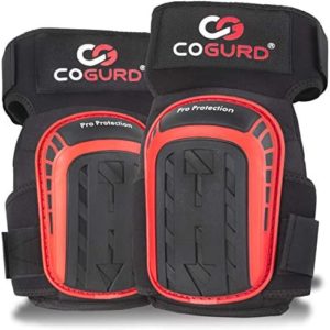 COGURD Professional Gel Knee Pads for Work Construction, Gardening, Cleaning, Flooring and Garage