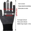 24Pcs Work Gloves Anti-slip Knitted Stretchy Cloth Glove Thin Moist Glove Liners - Image 7