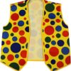 Clown Costume - Clown Nose Clown Wig Bow Tie and Vest - 4 Pc Clown Dress Up Accessories by Tigerdoe - Image 4