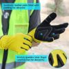 2 Pairs Light Duty Work Gloves Hedge Trimming Gardening Warehouse Job Home Improvement Car Repair Utility Glove for Men Women - Image 3