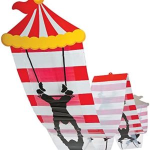 Fun Express - Trapeze Artist Ceiling Decor - Party Decor - Hanging Decor - Misc Hanging Decor - 1 Piece