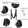 Aerial Yoga Swing Set, Yoga Hammock Aerial Swing, Aerial Sling Inversion Kit, Flying Yoga Inversion Tool, Antigravity Ceiling Hanging Yoga Sling 440 Ibs Load Include Carabiner and Extension Straps - Image 2