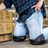 Professional Knee Pads for Work - Heavy Duty Foam Padding Kneepads for Construction, Gardening, Flooring with Comfortable Gel Cushion to Save Your Knees (Knee High) - Image 6