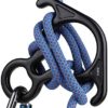 50KN Rescue Figure, 8 Descender Large Bent-Ear Belaying and Rappelling Gear Belay Device Climbing for Rock Climbing Peak Rescue 7075 Aluminum Alloy - Image 3
