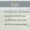 Bite Golf Club and Grip Cleaner - Keeps Clubs, Irons, and Drivers Clean - Restore Grip Tack - Image 5