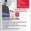 Mueller Sports Medicine Adjustable Arm Sling, For Men and Women, Black/Blue, One Size Fits Most - Image 6