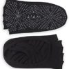 Gaiam Grippy Studio Yoga Socks for Extra Grip in Standard or Hot Yoga, Barre, Pilates, Ballet or at Home for Added Balance and Stability, Black, Small-Medium - Image 2