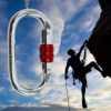 2PCS Carabiner Clips, 25KN/5600lb Quicklock Carabiners Aerial Yoga Hammock Hanging Hook Accessories Lock Alloy Steel Heavy Duty Keychain Carabiner - Image 5