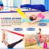 Resistance Bands Set, Exercise Bands for Physical Therapy, Yoga, Pilates, Rehab and Home Workout, Non-Latex Elastic Bands Set of 3… - Image 5
