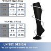 Graduated Copper Compression Socks for Men & Women Circulation 8 Pairs 15-20mmHg - Best for Running Athletic Cycling - Image 6