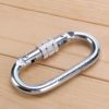 Climbing Carabiner – UIAA & CE Rated 25 kN 5620 LB – Heavy Duty Rugged Terrain Locking Carabiner Clip - Industrial Strength Carabiners - Climbing, Rigging, Ropes, Hammocks - Image 8