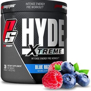 ProSupps Mr. Hyde Xtreme (Former NitroX) Pre-Workout Powder Energy Drink - Intense Sustained Energy, Pumps & Focus with Beta Alanine, Creatine & Nitrosigine, (30 Servings, Blue Razz Blitz)