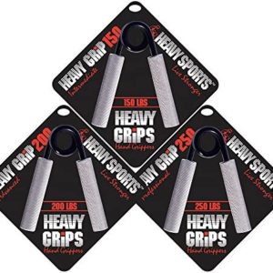 Heavy Grips Set - Grip Strengthener - Hand Exerciser - Hand Grippers for Beginners to Professionals