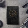 Global Printed Products Workout Fitness Journal Nutrition Planners: Clip-in Bookmark, Sturdy Binding, Thick Pages & Laminated Protective Cover (Black & Gold) - Image 9