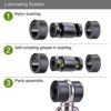 Super Silent, No Squeaking, Permanent Antirust 360° Swivel Swing Hanger, Heavy Duty Swing Hook with 4 Screws for Concrete Wooden Hanging Hardware for Porch Chair Hammock Gym SELEWARE - Image 5
