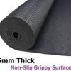 SISYAMA Extra Large Workout Mat 9' x 6' x 5mm Group Partner Aerial Yoga Mat Dance Barefoot Training Living Room Home Gym Flooring - Image 2