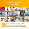 FeetUp The Original, Including App - Headstand Bench Yoga Chair for Inversions and Relaxation - #1 in The World, Quality Made in Europe - Image 7