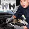 48 Pairs Ultra Thin Safety Work Gloves for Men and Women PU Coated Work Gloves Bulk Seamless Knit Gloves Garden Gloves Non Slip Grip Working Gloves for Workers, Gardeners, Drivers - Image 4