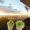 Hand Grip Strengthener, Finger Exerciser, Grip Strength Trainer (6 PCS),New Material,Forearm Grip Workout, Finger Stretcher, Relieve Wrist Pain, Carpal Tunnel (Large) - Image 3
