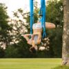 Sotech Aerial Yoga Swing Set, Yoga Hammock, Anti-Gravity Sling Kit, Inversion Swing Exercises with 2 Extension Daisy Straps and 4 Carabiners - for Beginners and Kids - Image 8
