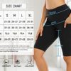 WHOUARE 4 Pack Biker Yoga Shorts with Pockets for Women, High Waisted Tummy Control Workout Shorts - Image 7
