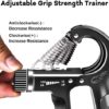 FLYFE Grip Strength Trainer 2 Pack or 5 Pack 11-132 lbs, Adjustable Resistance Hand Grip Strengthener for Muscle Building and Injury Recovery - Image 5