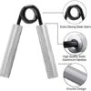 Hand Grip Strengthener 100LB - 350LB 6 Pack Fitness Metal Hand Grip Set, No Slip Heavy-Duty Grip Strength Trainer, Wrist Rehabilitation Developer & Forearm Hand Exerciser, Home Gym - Image 3