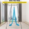 Happybuy Yoga Sling Inversion, 9.6 FT Height Inversion Yoga Swing Stand, Max Capacity 551 LBS Aerial Yoga Frame with 39.4 FT Yoga Swing Inversion Sling Body Bundle Safety Belts - Image 2