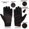 Rebo Wheelchair Disability Mobility Full Finger Gloves Breathable and Non-Slip Material for Good Grip Lightweight Adjustable Strap for Men and Women (Large) - Image 2