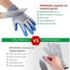 WINUSUAL Cut Resistant Work Gloves level 5 Protection,Latex Firm Grip Durable,Food Grade Safety Kitchen Cutting Gloves - Image 2