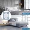 alpsnow Bed Sheet Straps, Easy to Install Bed Sheet Clips, Fitted Sheet Clips Sheet Straps Gray 4 Pcs - Image 5