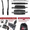 UnderAlert Two Point Sling Rifle Strap with Shoulder Pad and Rifle Sling Mount. Adjustable Gun Sling. Shotgun Sling. 2 Point Sling with Gift Box. - Image 4