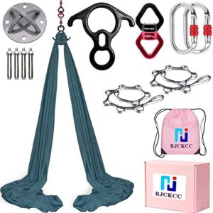 Aerial Silks 11 Yards Aerial Yoga Hammock Yoga Swing Set Yoga Swing Aerial Hammock Silks For Home Aerial Yoga Swing Silk Aerial Yoga Aerial Aerial Silk Yoga Hammock
