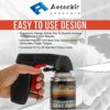 Aesackir 2 Pack Sprayer Machine Full Hand Grip,Instant Aerosol Trigger Handle,Reusable Universal Spray Handle Grip,Full Hand Grip Universal Fit,Spray Can Grip for Spray Paint,Painting(Black+Red) - Image 7