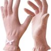 EvridWear Beauty Cotton Gloves with Touchscreen Fingers for SPA, Eczema, Dry Hands, Hand Care, Day and Night Moisturizing, 3 Sizes in Feather or Light Weight(6 Pair S/M, Feather Weight Pink Color) - Image 9
