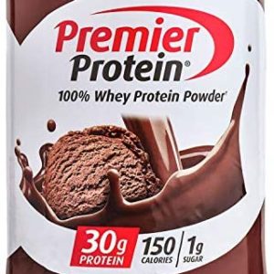 Premier Protein Whey Powder, Chocolate, 24.5 Oz