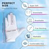 CHARMICS 12 Pairs White Cotton Gloves for Dry Hands, Moisturizing Gloves Overnight, 23cm / 9 Inch Eczema Gloves, Washable SPA Gloves, Premium White Gloves Women and Men - Image 2