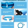 Dumoyi Smart Weighted Fit Hoop for Adults Weight Loss, 24 Detachable Knots, 2 in 1 Adomen Fitness Massage, Great for Adults and Beginners - Image 4
