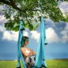 Aerial Yoga Hammock Daisy Chains - Yoga Swing Rope - Yoga Hanging Trapeze Extension Straps - Height Adjustable Nylon Chain Best Antigravity Yoga Inversion - Home Indoor Outdoor Mount Ropes… - Image 2